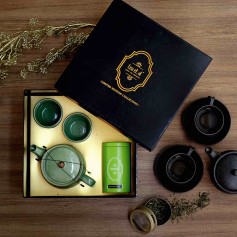 Artisan Tea Set - Lotus